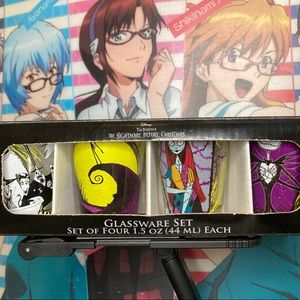 The Nightmare Before Christmas (set of 4) 1.5 oz glassware